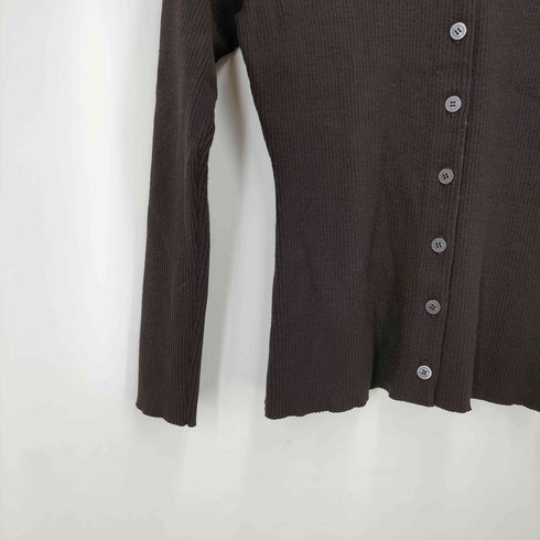 バーバリーロンドン BURBERRY LONDON 襟ノバチェック ニットカーディガン レディース JPN:2